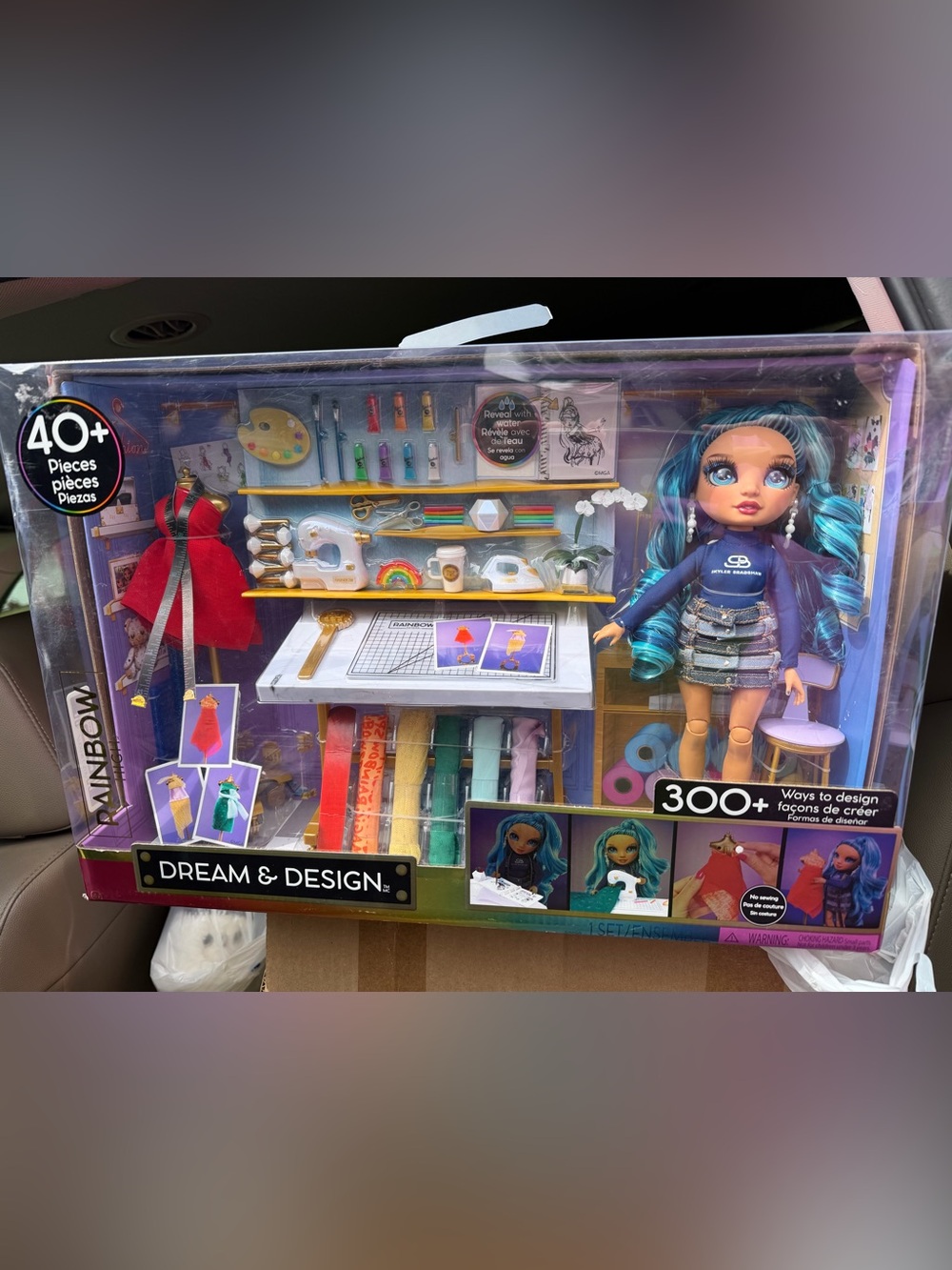 Rainbow High Dream & Design Skyler Bradshaw Doll Playset New